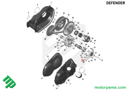 kit perni variatore can-am 417223257 esploso (3)